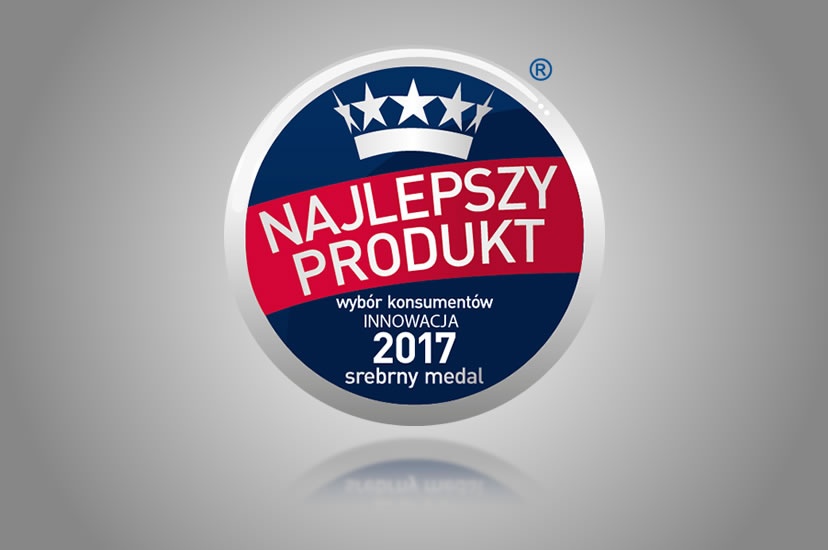 Najlepszy Produkt-Wybór konsumentów-INNOWACJA 2017 – dla serii PERFECTA Fenomen C w kategorii Innowacja